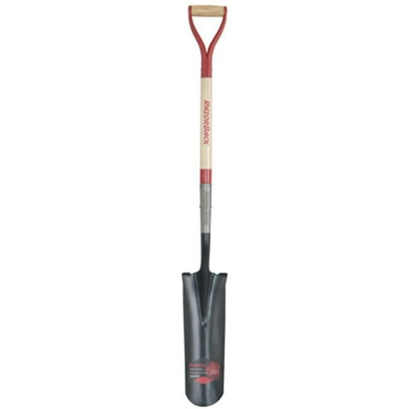 Ames 2597400 16 in. Open Back Blade Drain Spade D-Handle