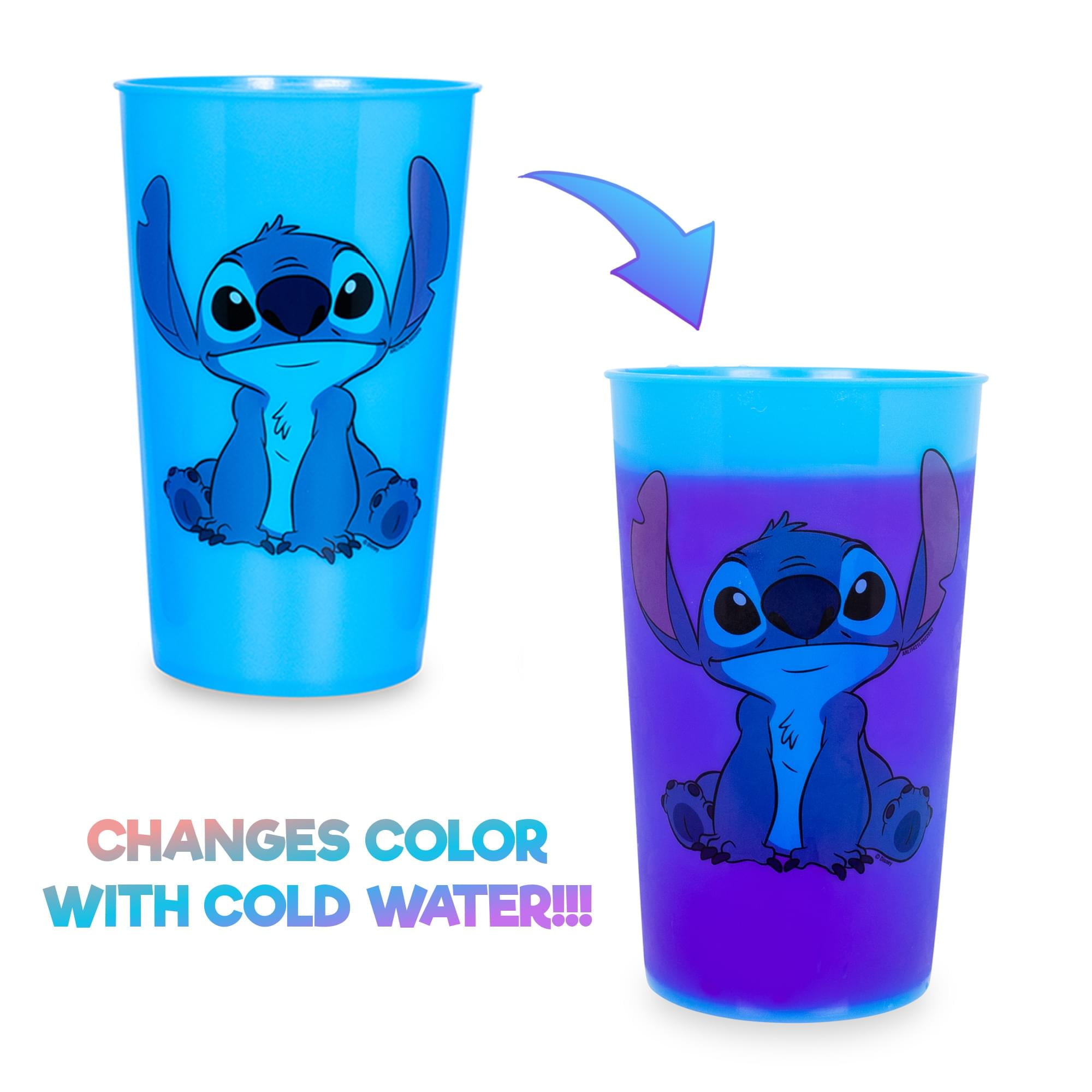 Stitch Disney On Ice Milo And Stitch Plastic Flip Top Drink Cup