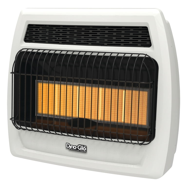 Dyna-Glo 30,000 BTU Natural Gas Infrared Vent Free Thermostatic Wall Heater  - Walmart.com