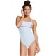 thumbnail image 1 of Speedo Womens Rainbow One Piece Swim Racesuit, Blanco, 20, 1 of 2