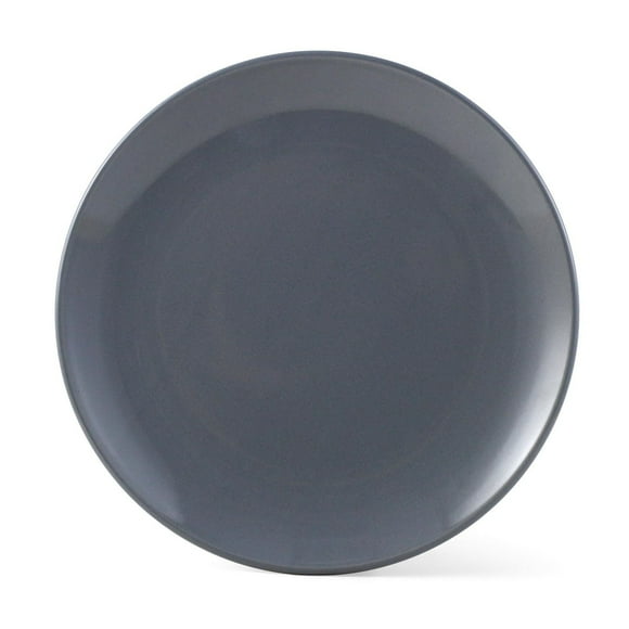 Mainstays assiette à salade en pierre ronde émaillée grise, 7,4 "