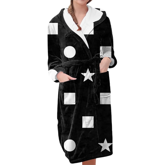 MEICHEN Bath Robes for Women Trendy Long Spring Fashion Long Sleeve Winter Bathrobe Women's Essentials Summer Loungewear