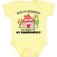 thumbnail image 3 of Inktastic Book My Reservation I'm Going to My Grandparents'- House Boys or Girls Baby Bodysuit, 3 of 5
