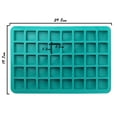 thumbnail image 2 of 40-Cavity Square Silicone Molds, Food Safe Silicone Caramel Hard Candy Molds, Versatile Baking Molds for Chocolate Ice Cubes and Candy Making, Reusable Non Stick Molds, 11.7*7.76in, Green, 2 of 19