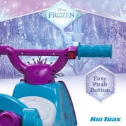 Kid Trax 6V Disney Frozen Toddler Car, Electric Car for Kids - Disney Cars Toys, Outdoor Toys, Kids' Electric Vehicles, Ride on Toy, Max Speed 1.5mph, 18-36 months, Max weight of 44Lbs, Ice Blue