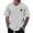 A-Light Gray133, variant on XIAONU Mens Gradient Ombre T Shirt Short Sleeve Crew Neck Curved Hem Tee Soft Casual Daily Streetwear Workout Top