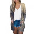 thumbnail image 2 of TrendVibe365 Cardigan Sweater for Women Lightweight Fall Women Casual Long Sleeve Cardigan Open Front Long Cardigans with Pockets Everyday Wear Beach Vacation Outfits Trendy Going Out Cardigan, 2 of 4
