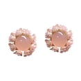 thumbnail image 5 of QccHieUs Flower Earrings Drop Earrings Creative Elegant Luxury Trendy Jewelry Accessories, 5 of 7