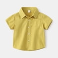 thumbnail image 3 of URMAGIC Toddler and Little Boys' Short-Sleeve Pocket Henley Tee Shirt 2-7 Years, 3 of 4