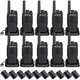 thumbnail image 1 of Walkie Talkies Retevis RT68 de largo alcance con radio bidireccional, paquete de 10, 1 of 9
