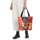 thumbnail image 5 of Fotbe Space Skeleton Art Bolsa de Playa con Estampado, Bolsa de Hombro, Bolsa de Mano Espaciosa, Bolsa de Viaje Ligera, Bolsa de Compras Versátil, 5 of 6