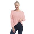 thumbnail image 4 of Alvivi Women See-through Long Sleeve Mesh Blouse Cover Up Tops, 4 of 5