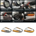 thumbnail image 5 of GTINTHEBOX For 2009-2022 Dodge RAM Chrome Dual Color LED Side Mirror Puddle Light Signal Lamps, 5 of 9