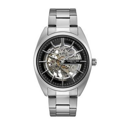 Men's Kenneth Cole Automatic See Through Skeleton Dial Watch