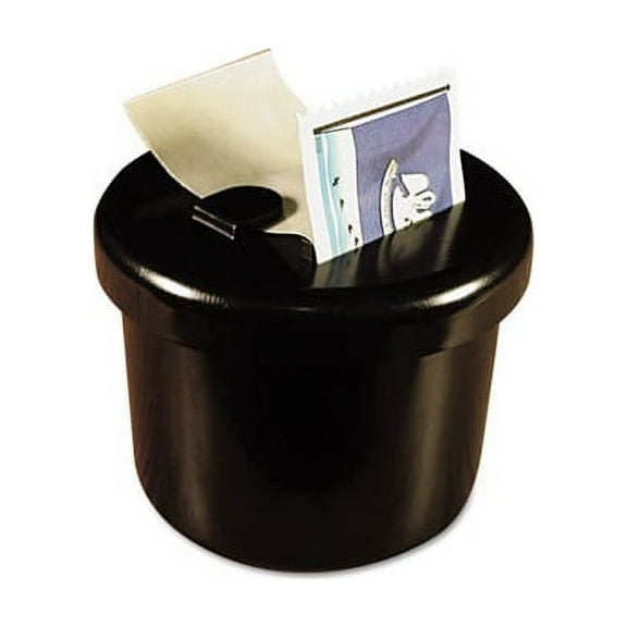 Ultimate Stamp Dispenser One 100 Count Roll, Black, Plastic, 2" Dia. X 1 11/16"