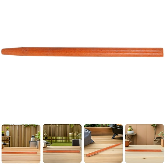 UPOUART 2pcs Wooden Hoe Handles Replacement for Garden and Agricultural Tools with Comfortable Grip and Extended Reach
