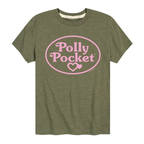Polly Pocket - Polly Pocket Pink Logo - Toddler And Youth Short Sleeve Graphic T-Shirt