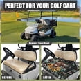thumbnail image 4 of Whosucclay Anti-Scratch Golf Cart Seat Cover for Camping Beach, Durable Keeps Seat Cool and Clean Golf Cart Seat Towel Blanket, Highland Cow Sunflowers, 4 of 7