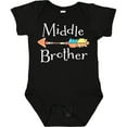 thumbnail image 3 of Inktastic Middle Brother Arrow Boys Baby Bodysuit, 3 of 5