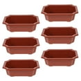 thumbnail image 1 of CRILSTYLEO 6Ud Macetas De Plástico Para Plantas Suculentas Con Firme Y Duradero Para Hogar, 1 of 8