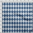 thumbnail image 4 of oneOone Cotton Jersey Blue Fabric Argyle Sewing Fabric By The Yard Printed Diy Clothing Sewing Supplies 58 Inch Wide, 4 of 4