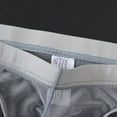 thumbnail image 5 of YOTMKGDO Briefs Casual Solid Underwear for Men, Gray M, 5 of 8