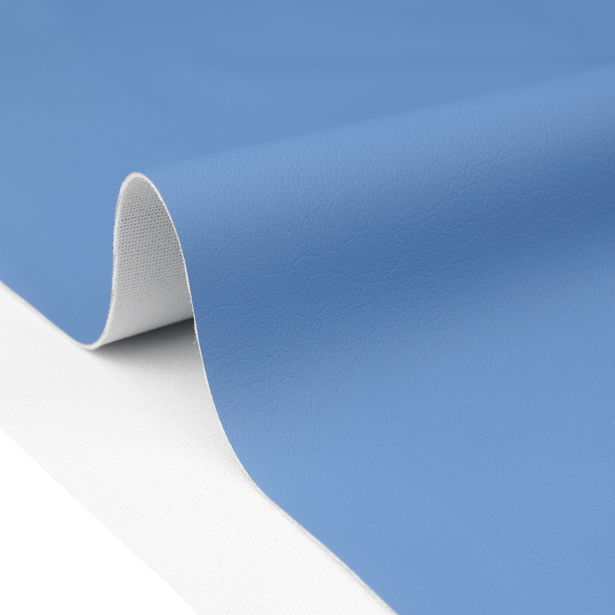 Unique Bargains Rectangle Water Resistance Vinyl Table Cover Tablecloth Blue 55"x63"