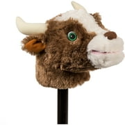 Rockin' Rider Brown Stick Bull Unisex Child Toddler Stick Horse