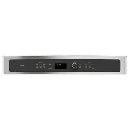 GE Profile - 27" Built-In Double Electric Convection Wall Oven with Built-In Microwave - Stainless Steel