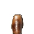 thumbnail image 5 of Western Boots for Men-Low-Heel Stitching Mid-Pipe Cowboy Boots Retro Square Toe Wide Calf Pull On Boots, 5 of 6