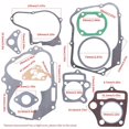 thumbnail image 2 of qifei Gasket Set for Honda 107cc 110cc 125cc Horizontal Engine for 4 Wheel Motorcycle, 2 of 7