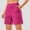 *Hot Pink, variant on ClodeEU Women's High Waist Athletic Hiking Shorts,Quick Dry Workout Shorts with Pockets Black,Women's Plus L