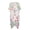 Butterfly and Floral Design, variant on HELLHERO Loose Bathing Suit Cover Up for Summer High Quality Fabrics Breathable Long Kimono Swimsuit Cover Up Skull Design