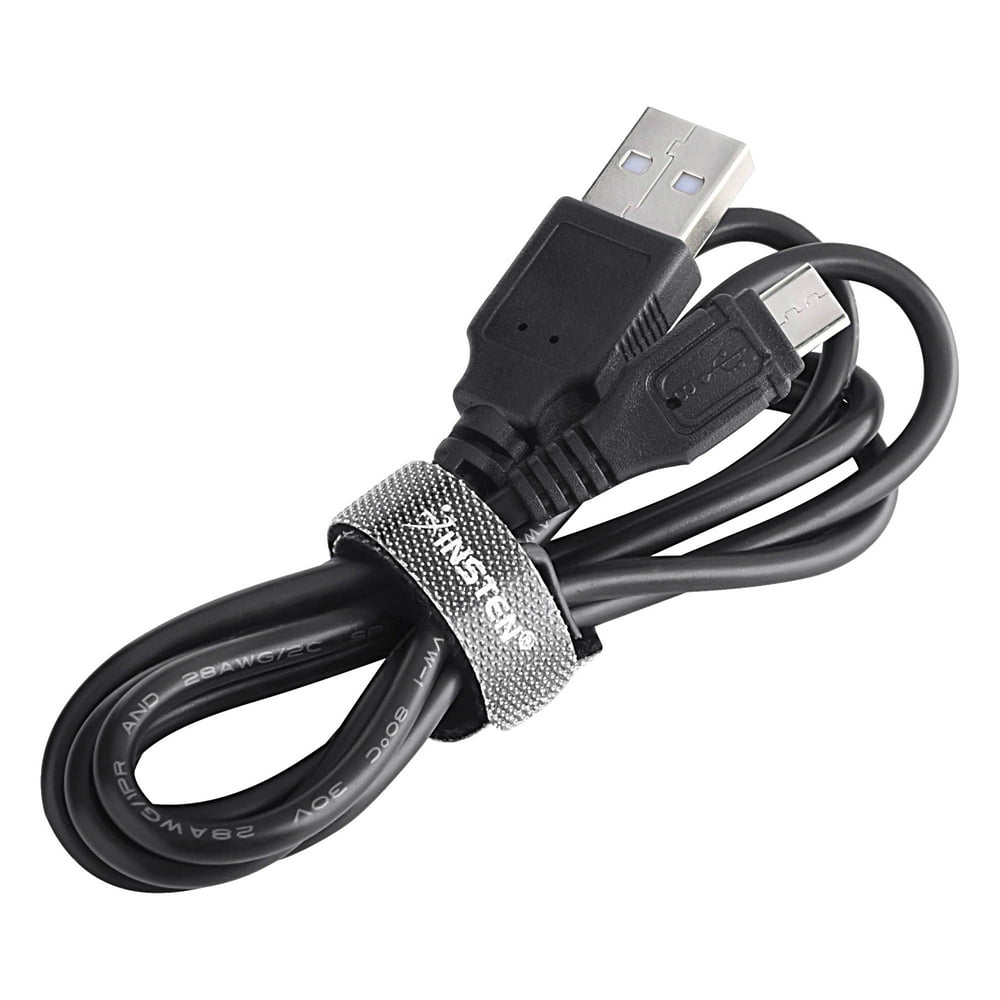 Insten Black 3 Feet 3 Micro Usb Charger Data Cable For Samsung Galaxy