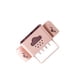 thumbnail image 2 of Injueey Soporte para cepillos de dientes, lindo reemplazo a prueba de polvo, sin perforaciones, resistente, hogar, cocina, estante de almacenamiento, Cocina y Comedor Rosa Injueey HA081812-04, 2 of 6