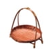 thumbnail image 2 of Cesta de frutas tejida de bambú, organizador de cesta de pan, cesta decorativa para comida, cesta de almacenamiento de bambú rústica, almacenamiento d 1 capa 21cmx22cm, 2 of 9