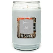 Mainstays Fall Farmhouse Scented Single Wick Candle, 20 oz.