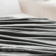 thumbnail image 4 of Deconovo Fleece Blankets King Size - Bed Blanket Soft Lightweight Plush Cozy Fuzzy Luxury Microfiber, 90x108 inches, Dark Grey, 4 of 6