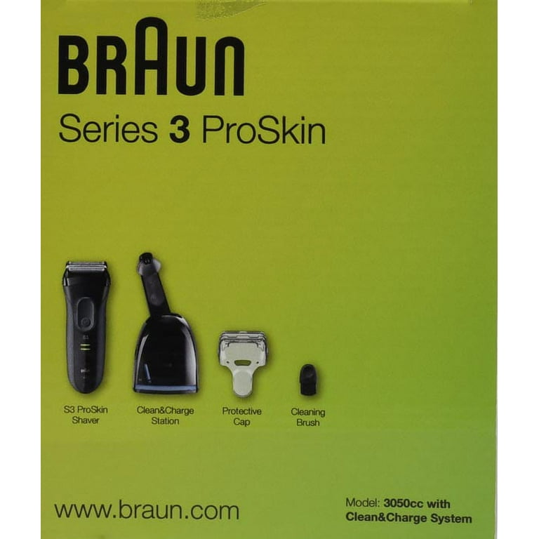 【未開封】 BRAUN Serres3 ProSkin 3050cc-G Series 3 ProSkin 3050cc Electric Shaver for Men