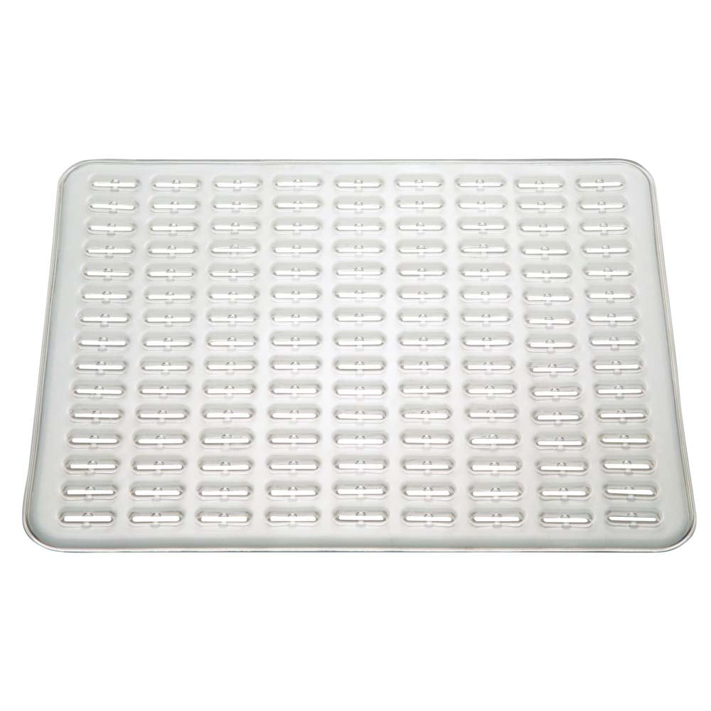 InterDesign Syncware Kitchen Sink Protector Mat Large, Clear