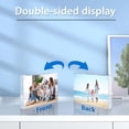 thumbnail image 4 of yeuweold Acrylic Picture Frame, 2pack 4x6 Inch Photo Frames, Magnetic Clear Acrylic Frames, Double-Sided Acrylic Frame Stand Picture Frame, Best Gift for Family, Friend, 4 of 5
