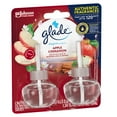 Glade PlugIns Refill 2 ct, Apple Cinnamon, 1.34 FL. oz. Total, Scented