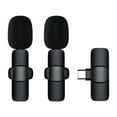 thumbnail image 5 of Microphone Lavalier Sans Fil, Microphone Sans Fil Plug-Play pour Enregistrement, Diffusion en Continu en Direct, Réduction de Bruit Synchronisation Automatique, 5 of 5