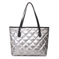 thumbnail image 1 of Bolso de mano para mujer bolso informal con asa superior bolso bandolera hinchado de moda bolso Hobo de invierno, 1 of 9
