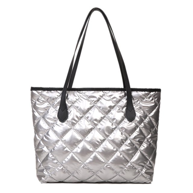 Bolso de mano para mujer bolso informal con asa superior bolso bandolera hinchado de moda bolso Hobo de invierno