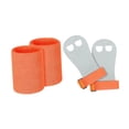 thumbnail image 3 of Guantes de la barra gimnástica guantes pulseras protectoras para niños de baloncesto de fitness Naranja, 3 of 8