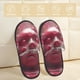 thumbnail image 2 of Fotbe Surreal Pink Headphones Pantuflas Peludas para Mujer con Estampado, Zapatillas de Peluche, Zapatos de Invierno para Casa, Uso Interior y Exterior-Medium, 2 of 8
