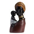 thumbnail image 1 of DQrwqpou Resina Africana Mujer Estatua Adornos Tribal Mujer Escultura (B), 1 of 6