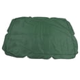 thumbnail image 2 of Toldo para columpio de exterior, tela Oxford plateada, impermeable, para jardín, color verde oscuro, 2 of 14