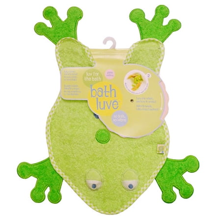 Triboro Bath Luve' Frog Bath Towel, 2pk